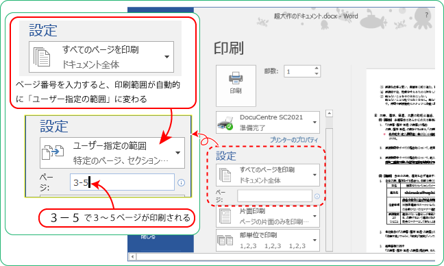 Word活用術 Wordで作成した資料 一部分だけを印刷する 第5回 バックオフィス効率化 弥報online