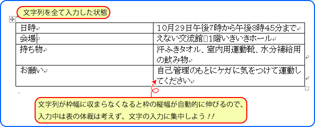 Word活用術 均等割付の機能を使って見栄えのいい表作り 第14回 バックオフィス効率化 弥報online